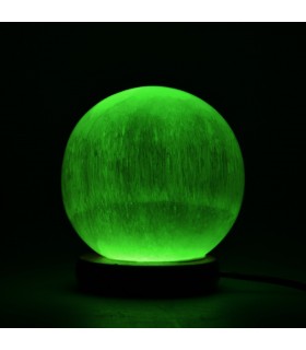 Lámpara Selenita Esfera - USB