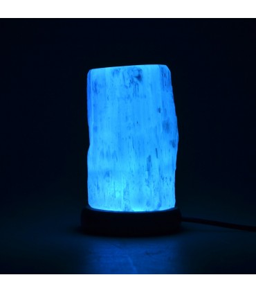 Selenite lamp Natural Mineral - USB - trunk