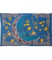 Inde tissu de coton-dormir la lune-Crafts 135 x 210 cm