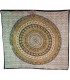 Tessuto di cotone India-Elefante Floral-Quesería Pecock - 210 x 240 cm