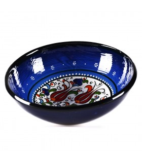 Bowl Turkish - handpainted embossed - assorted models