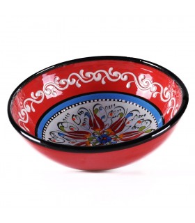 Bowl Turkish - handpainted embossed - assorted models