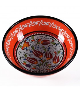 Bowl Turkish - handpainted embossed - assorted models