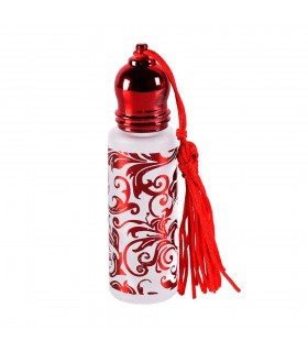 Perfumero Cristal - Capucha Flecos -Varios Colores