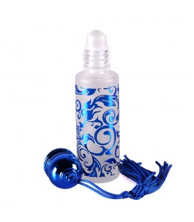 Perfumero Cristal - Capucha Flecos -Varios Colores