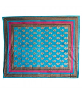 Tela Algodón-Estampado Africano 2- Calidad Especial-220 x256 cm