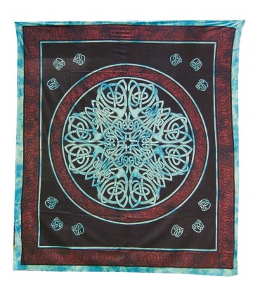 Stoff Algodon Indien-Mandala-Handwerker-210 x 240 cm