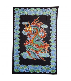 Tela India Dragón Chino - 210 x 140 cm