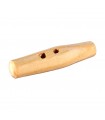 Schaltfläche Holz Handwerker - längliche - Modell 2-5,5 cm