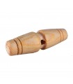 Schaltfläche Holz Handwerker - länglich - 5,5 cm