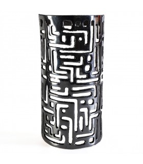 Wand-Aluminium Calado - Script Kufica - poliertem finish - 22 cm