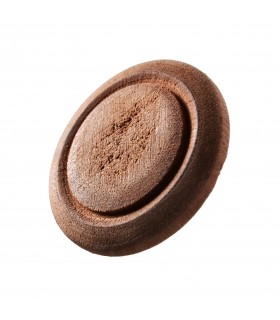 Button-Holzschnitzerei - Hand - machte 3 cm