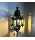 Lampe verre andalouse couleurs pendentif - 3 tailles - arabe
