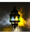 Lâmpada arcos Andalusis - cores de vidro - novidade