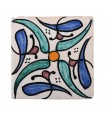Andalusian Tile - 10 cm - Handmade - Model 14