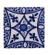 Azulejo Andalusí - 14,5 cm - Varios Diseños- Artesanal- Modelo 18