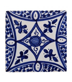 Azulejo Andalusí - 14,5 cm - Varios Diseños- Artesanal- Modelo 18
