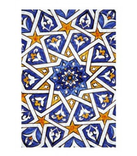 Prenotare design mosaico - Souvenir arabo - formato A6 - 100 fogli