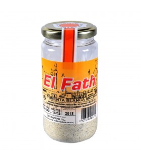 Gemahlener weißer Pfeffer - arabische Gewürze - Boot 90 gr