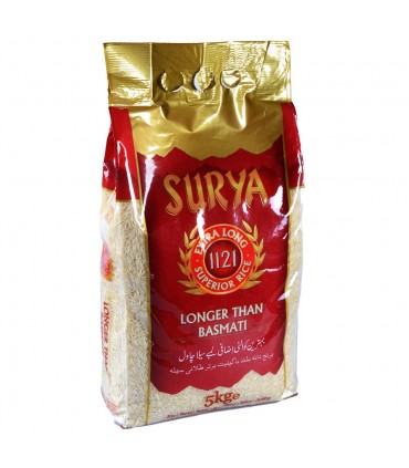 Arroz basmati Extra Largo - SURYA - 5kg