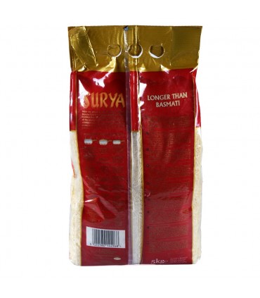Arroz basmati Extra Largo - SURYA - 5kg