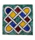 Al-Andalus - 10 cm - several designs - handcrafted tile - model 20