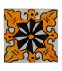Al-Andalus - 10 cm - several designs - handcrafted tile - model 22