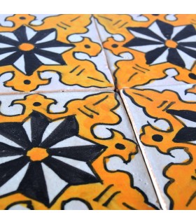 Al-Andalus - 10 cm - several designs - handcrafted tile - model 22