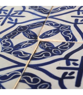 Al-Andalus - piastrelle artigianali di 10cm - parecchi disegni - - modello 23