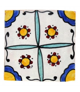 Azulejo Andalusí - 10 cm - Varios Diseños- Artesanal- Modelo 25