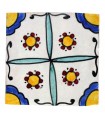 Azulejo Andalusí - 10 cm - Varios Diseños- Artesanal- Modelo 25