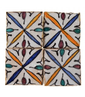 Al-Andalus - 10 cm - several designs - handcrafted tile - model 26