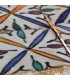 Al-Andalus - 10 cm - several designs - handcrafted tile - model 26