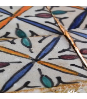 Al-Andalus - 10 cm - several designs - handcrafted tile - model 26