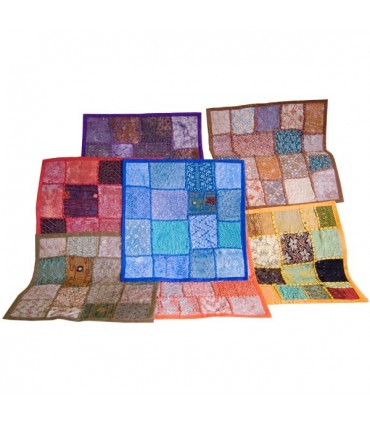 Cojín 40 cm Patchwork - Algodón-  Varios Colores