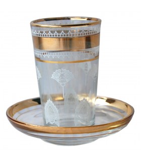 Plato de Cristal para Té - 10 cm.