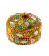 Bright round box - pill box - various colors - without velvet