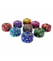 Round Glossy Box - Pill Box - Various Colors - Without Velvet - 4.5 cm