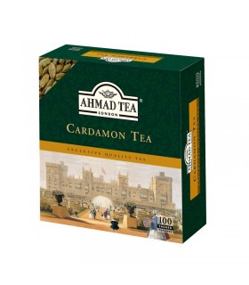 Té Ceylan Con Cardamomo - Bolsitas De Té - AHMAD TEA LONDON - 100 Bolsitas - 200gr