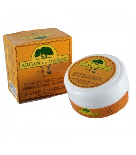 Crema Aceite De Argán - ARGAN DU MAROC - 100% Natural - Anti Edad - Hidratante - 100 ml