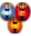 Lampara Turca ( Maftuha) - Cristal Murano - Mosaico - 40 cm 