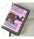 Livre d'or de coton de l'Inde - papier fait main - 100 % - - 13 cm