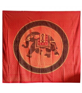 Tela Algodon India - Elefante Imperial - Artesana - 220 x 240 cm