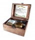 Pack treasures of East - incense myrrh and gold - includes censer tweezers and Carbon -