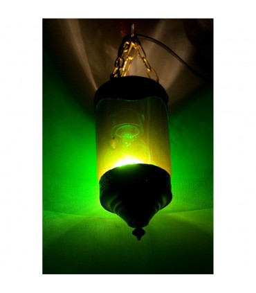 Lampe Glas mit Alpaca - verschiedene Farben - Arabisch - Neuheit