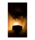 Lampe Glas mit Alpaca - verschiedene Farben - Arabisch - Neuheit