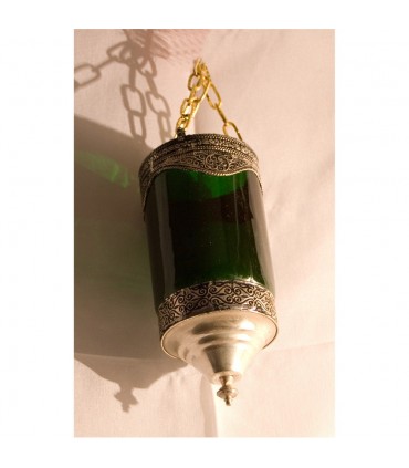 Lampe Glas mit Alpaca - verschiedene Farben - Arabisch - Neuheit