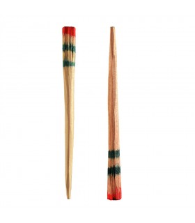 Stock-Holz - natürliche Auge Tropfen - farbige - 8'5 cm