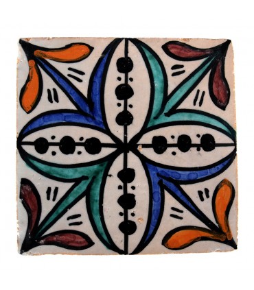 Al-Andalus - 10 cm - several designs - handcrafted tile - model 28