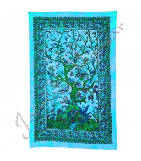 India-Cotton Tree of Life Fabric-Crafts-210 x 140 cm